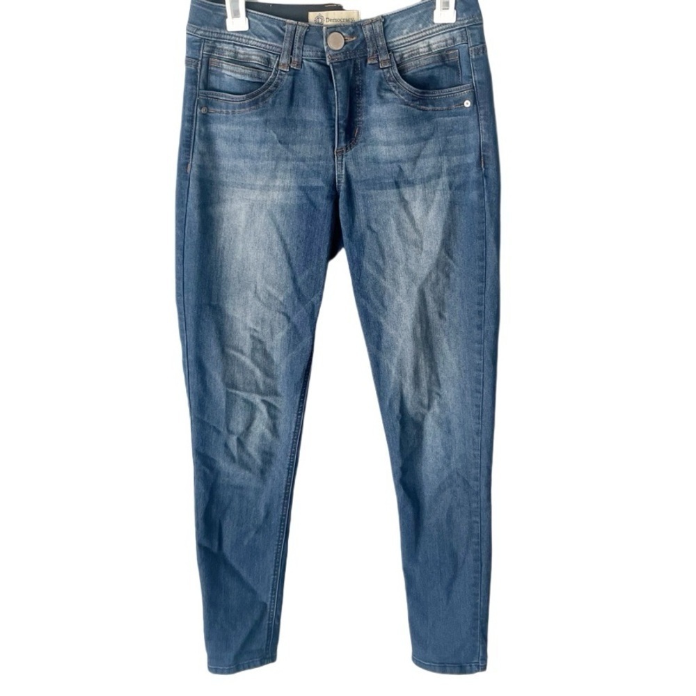 Democracy Jeans Women's 4 Ab Technology Stretch Medium Wash Skinny